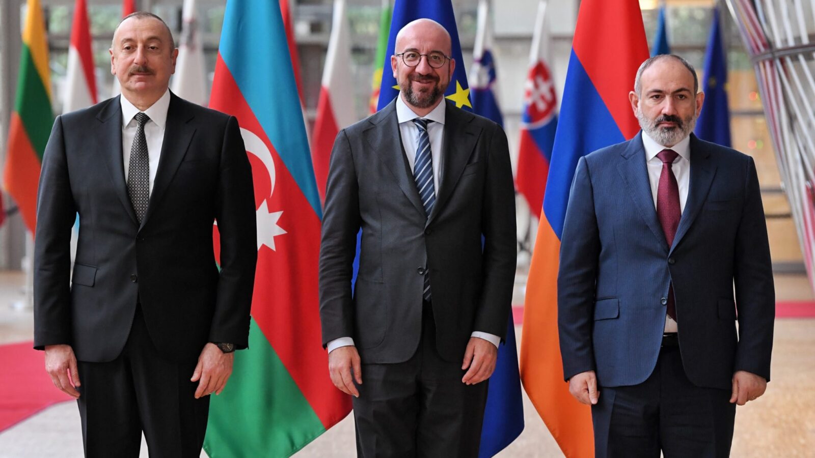 Avrupa Birliği arabuluculuğunda Azerbaycan ve Ermenistan liderlerinin 2022 görüşmesi