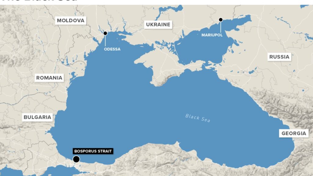 Karadeniz Güvenliği 2026, Karadeniz ile Türk Boğazları arasındaki Montrö geçiş güzergâhı