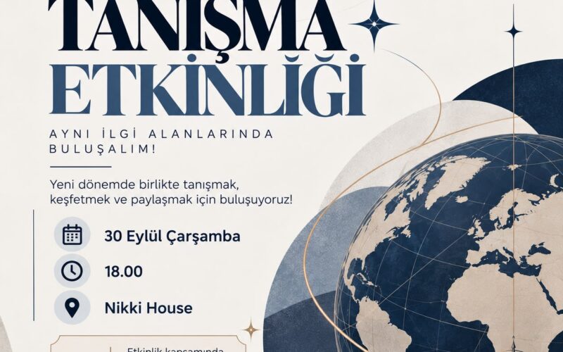 2026/2027 Güz Dönemi Tanışma Etkinliği